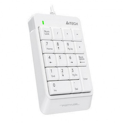 Клавіатура A4Tech K13P Fstyler Numeric Keypad White (FK13P (White))