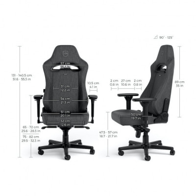 Крісло ігрове Noblechairs HERO ST TX Gaming Chair Anthracite (NBL-HRO-ST-ATC)