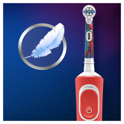 Електрична зубна щітка Oral-B D100.413.2K Spider-Man