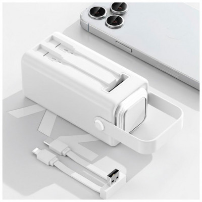 Батарея універсальна TheGeneral 20000mah Glim, 22.5W Fast Charge PD Lamp White (40012919-08)