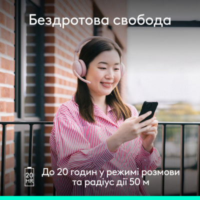 Навушники Logitech Zone Wireless 2 ES Rose (981-001510)