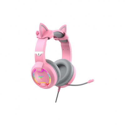 Навушники Havit HV-H2233d Cat Pink (HV-H2233d)