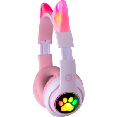 Навушники Defender FreeMotion B585 Bluetooth LED Pink (63585)