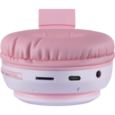 Навушники Defender FreeMotion B585 Bluetooth LED Pink (63585)