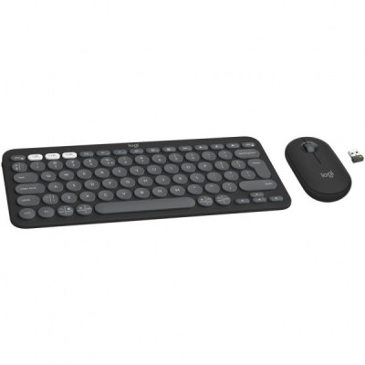 Комплект Logitech Pebble 2 Wireless UA Graphite (920-012239)