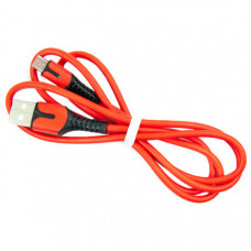 Дата кабель USB 2.0 AM to Micro 5P 1.0m red Dengos (PLS-M-IND-SOFT-RED)