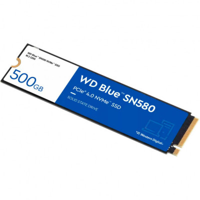 Накопичувач SSD M.2 2280 500GB SN580 Blue WD (WDS500G3B0E)