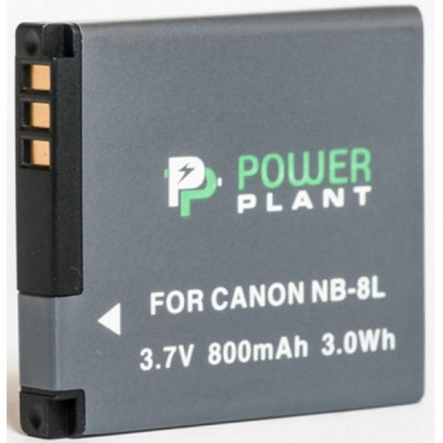 Акумулятор до фото/відео PowerPlant Canon NB-8L (DV00DV1256)