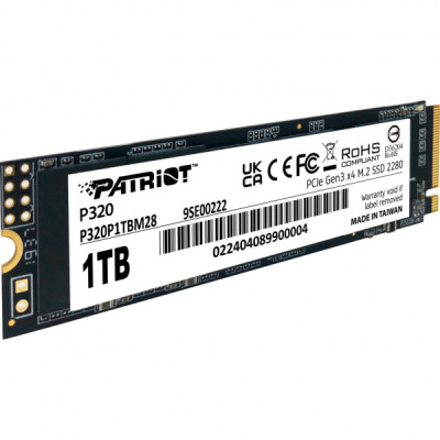 Накопичувач SSD M.2 2280 1TB Patriot (P320P1TBM28)