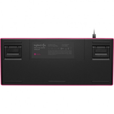 Клавіатура Logitech G PRO X TKL RAPID Wired Gaming Linear USB UA Magenta (920-013253) Клавіатура Logitech G PRO X TKL RAPID Wired Gaming Linear USB UA Magenta (920-013253)