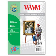 Фотопапір WWM A3 Fine Art (CC260A3.5)