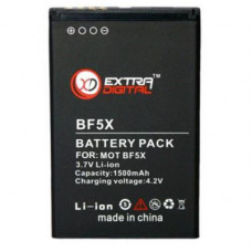 Акумуляторна батарея для телефону Extradigital Motorola BF5X (1500 mAh) (BMM6255)
