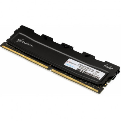 Модуль пам'яті для комп'ютера DDR4 4GB 2666 MHz Black Kudos eXceleram (EKBLACK4042619A)