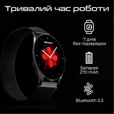 Смарт-годинник HiFuture aura 2 rose gold (aura2.rosegold) Смарт-годинник HiFuture aura 2 rose gold (aura2.rosegold)