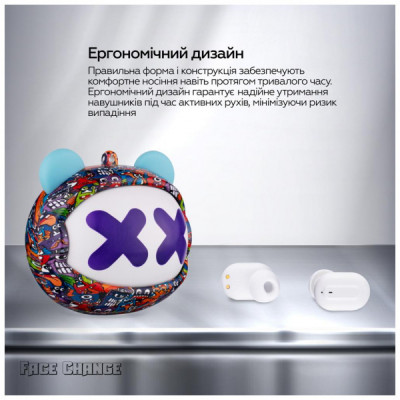 Навушники XoKo G05-face changing TWS Violet (G05-VIOT)