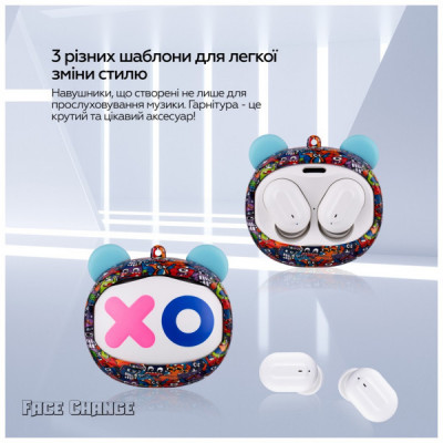 Навушники XoKo G05-face changing TWS Violet (G05-VIOT)