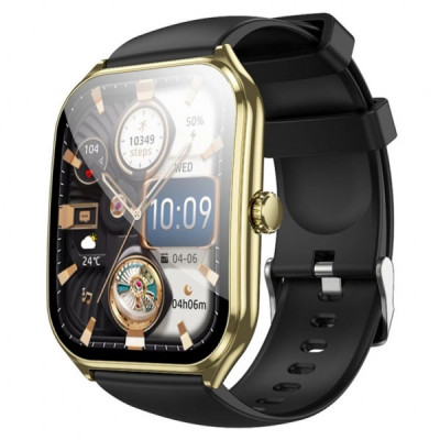 Смарт-годинник HOCO Y28 AMOLED Smart sports watch (call version) Gold (6942007648493)