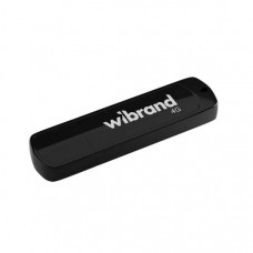 USB флеш накопичувач Wibrand 4GB Grizzly Black USB 2.0 (WI2.0/GR4P3B)