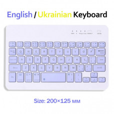 Клавіатура BeCover Bluetooth UA Purple (713409)