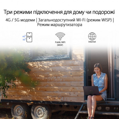 Маршрутизатор ASUS RT-AX57 GO (90IG08N0-MU9C00)