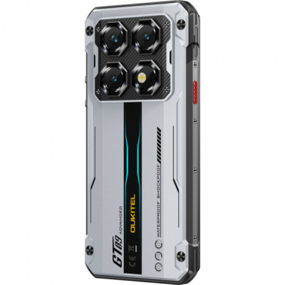 Мобільний телефон OUKITEL WP60 12/512GB Silver (6941749843555)