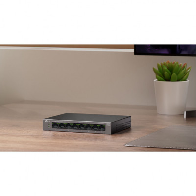 Комутатор мережевий TP-Link LS108GP Комутатор мережевий TP-Link LS108GP