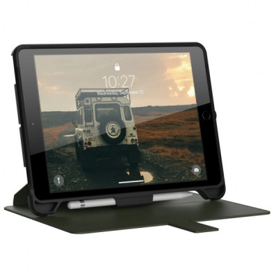 Чохол до планшета Uag iPad 10.2' (2019) Scout Folio, Black/Olive (12191I114072)