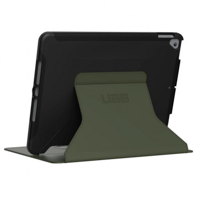 Чохол до планшета Uag iPad 10.2' (2019) Scout Folio, Black/Olive (12191I114072)