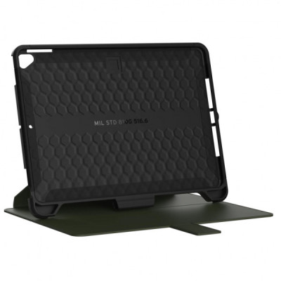 Чохол до планшета Uag iPad 10.2' (2019) Scout Folio, Black/Olive (12191I114072)