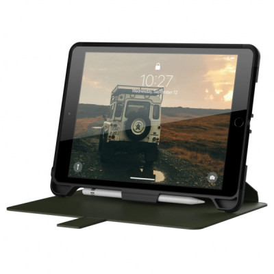 Чохол до планшета Uag iPad 10.2' (2019) Scout Folio, Black/Olive (12191I114072)