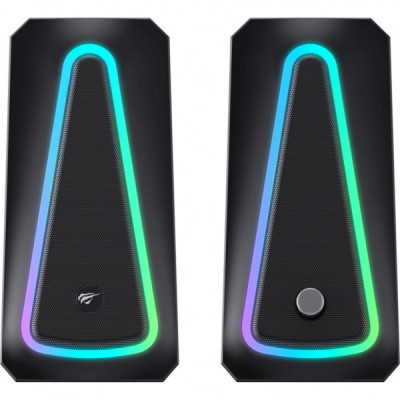 Акустична система Havit HV-SK208 PRO USB RGB Black (6939119052256)