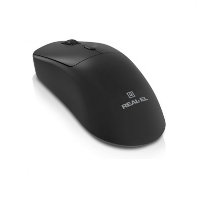 Мишка REAL-EL RM-317W Wireless Black (EL123200052)