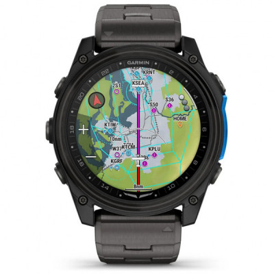 Смарт-годинник Garmin D2 Mach 2, 51mm, Saph, CrbnGry Ti/Blk w/TiBd,GPS (010-02905-31) Смарт-годинник Garmin D2 Mach 2, 51mm, Saph, CrbnGry Ti/Blk w/TiBd,GPS (010-02905-31)
