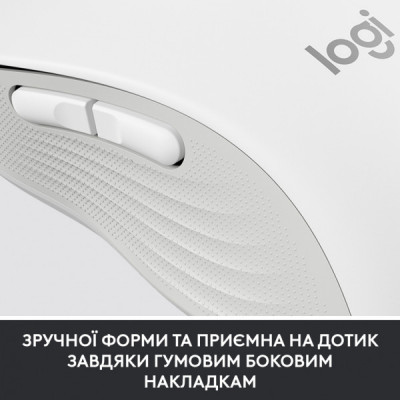 Мишка Logitech Signature M650 L Wireless Mouse for Business Off-White (910-006349)