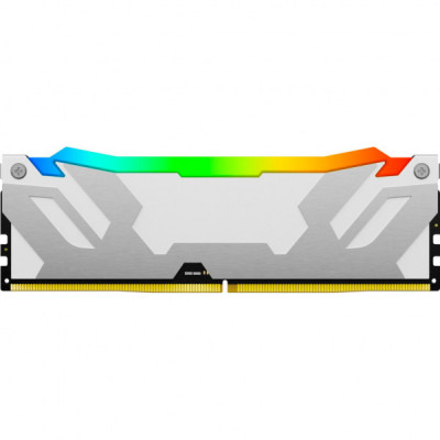 Модуль пам'яті для комп'ютера DDR5 64GB (2x32GB) 6400 MHz Renegade RGB White XMP Kingston Fury (ex.HyperX) (KF564C32RWAK2-64)