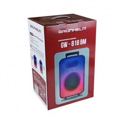 Акустична система Grunhelm GW - 818 BM (GW-818-BM) Акустична система Grunhelm GW - 818 BM (GW-818-BM)