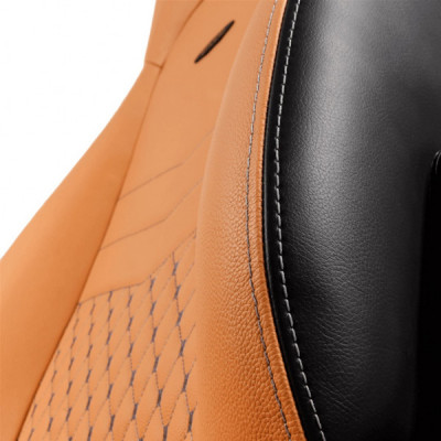 Крісло ігрове Noblechairs Icon Real Leather Cognac/Black (NBL-ICN-RL-CBK)