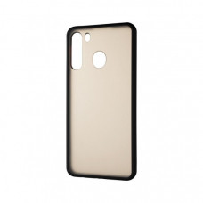 Чохол до мобільного телефона Gelius Bumper Mat Case for Samsung A215 (A21) Black (00000079431)