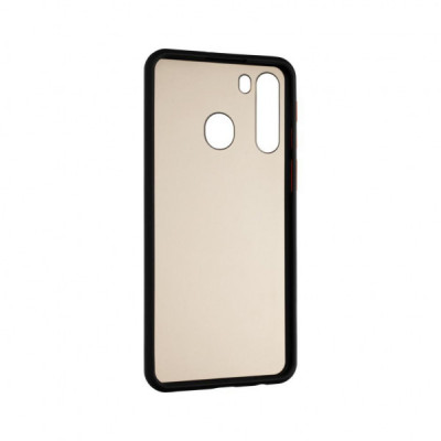 Чохол до мобільного телефона Gelius Bumper Mat Case for Samsung A215 (A21) Black (00000079431)