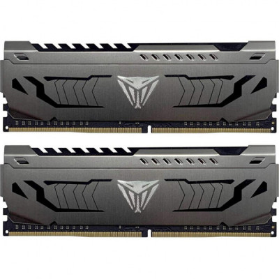 Модуль пам'яті для комп'ютера DDR4 16GB (2x8GB) 3733 MHz Viper Steel Gray Patriot (PVS416G373C7K)