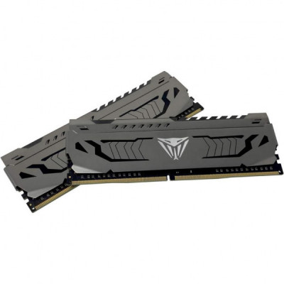 Модуль пам'яті для комп'ютера DDR4 16GB (2x8GB) 3733 MHz Viper Steel Gray Patriot (PVS416G373C7K)