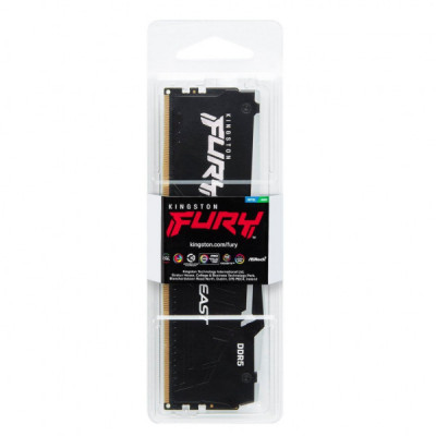 Модуль пам'яті для комп'ютера DDR5 32GB 6000 MHz Beast RGB Kingston Fury (ex.HyperX) (KF560C36BBEA-32)