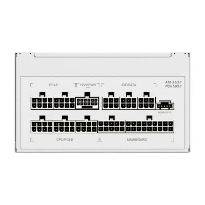 Блок живлення Gamemax 1300W RGB-1300 WH (RGB-1300 WH (ATX3.0/3.1 PCIe5.)