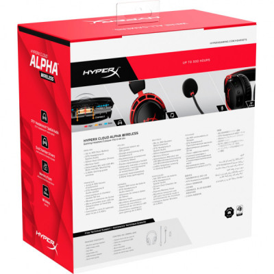 Навушники HyperX Cloud Alpha Wireless Black (4P5D4AA)