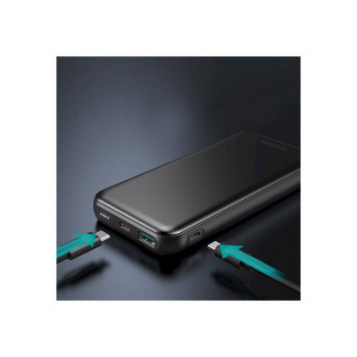 Батарея універсальна Choetech 10000mAh, PD/3.0/18W, QC/3.0 (B627-V3-CC-BK)