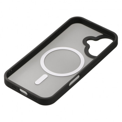 Чохол до мобільного телефона 2E iPhone 16 Soft Touch MagSafe Cover black (2E-IPH-16-OCLS-BK)