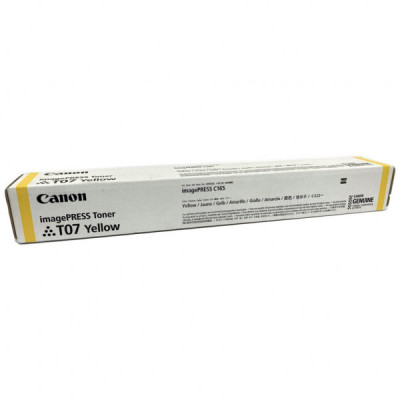 Тонер-картридж Canon T07 для iPRC 165 yellow (3644C001)