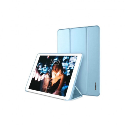 Чохол до планшета BeCover Tri Fold Soft TPU Silicone Apple iPad 9.7 2017/2018 A1822/A1823/A1893/A1954 Light Blue (708512)