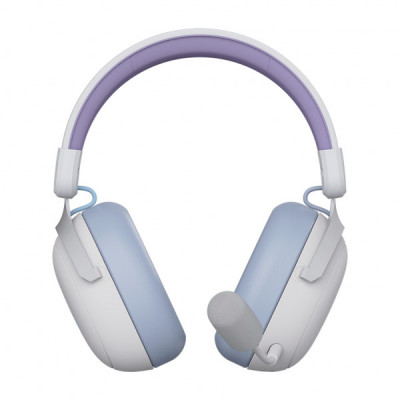 Навушники Ajazz AHM08 MAX 3-Mode White/Purple (AHM08-MAX-PWB)