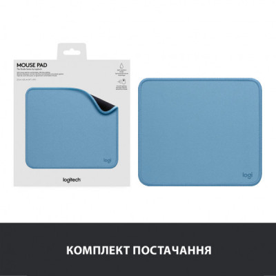 Килимок для мишки Logitech Mouse Pad Studio Series Blue (956-000051)